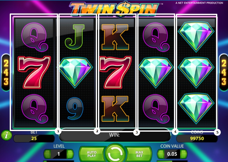 twins spin slot