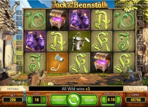 игровой автомат Jack and the Beanstalk