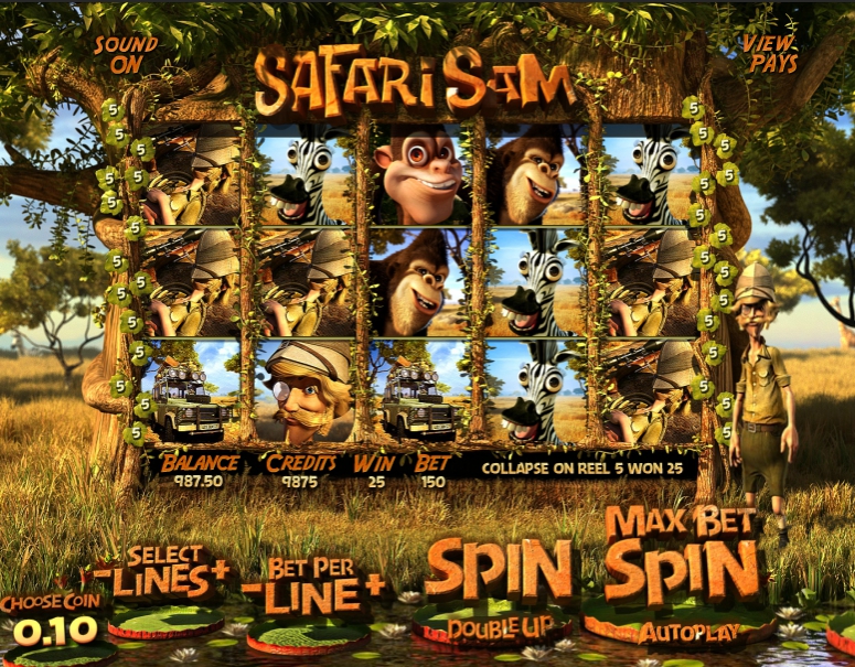 Игровой Автомат Safari Sam Betsoft