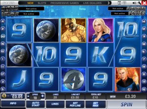 игровой автомат Fantastic 4